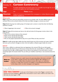 Cartoon Controversy File