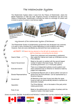 The Westminster System