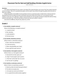 English - Milestone Books