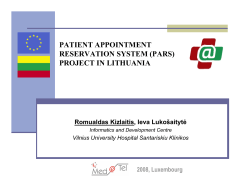 patient appointment reservation system - Med-e-Tel