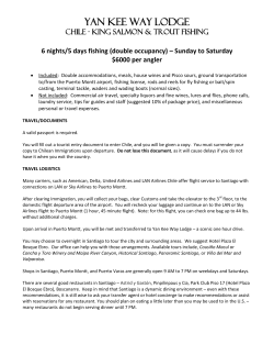 Details/Gear - Chile Sport Fishing Vacation Outfitters