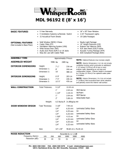 MDL 96192 E (8` x 16`)