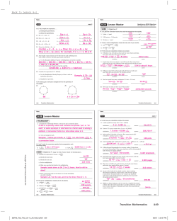Lesson 8.2 Answers - Fort Thomas Independent Schools