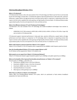 FAQ SmartBroadband Wireless LTE-A
