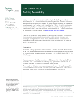 Building Accessibility