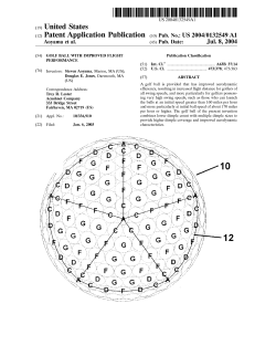 Golf ball with improved flight performance
