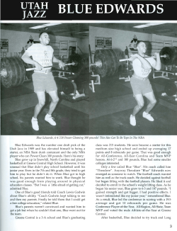 Blue Edwards, 6-4 228 Power Cleaning 300 pounds! This Has Got