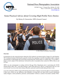 Some Practical Advice About Covering High Profile News Stories