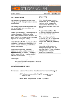 Study English - IELTS Preparation