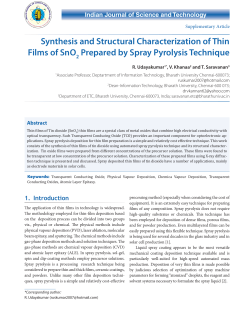 Print this article - Indian Journal of Science and Technology