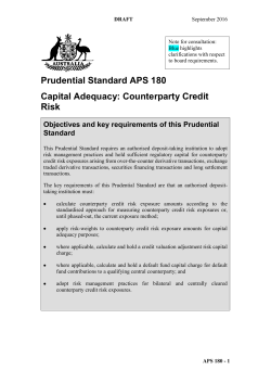 160915-draft-APS-180-FINAL - Australian Prudential Regulation