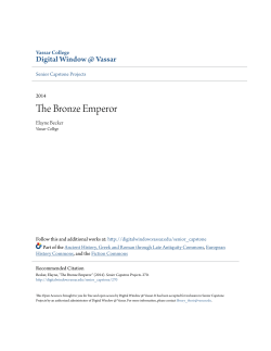 The Bronze Emperor - Digital Window @ Vassar