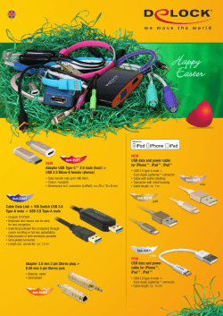 Cable Data Link + KM Switch USB 3.0 Type-A male