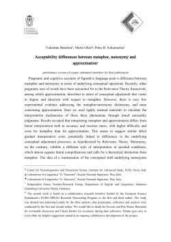 istruzioni per i collaboratori dei - Laboratorio di Linguistica