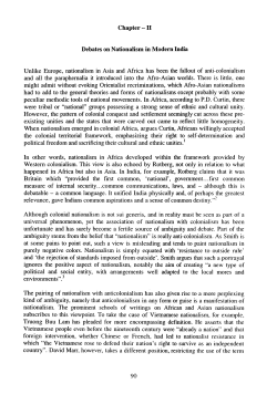 Chapter- II Debates on Nationalism in Modern India