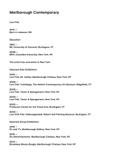 Press - Marlborough Contemporary