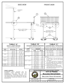 table - the City of Perris