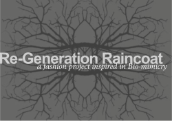 a fashion project inspired in Bio-mimicry