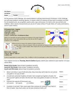 On the previous math challenge, you solved