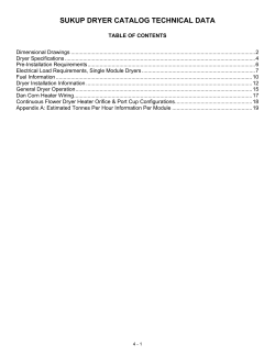 sukup dryer catalog technical data - Dan-Corn