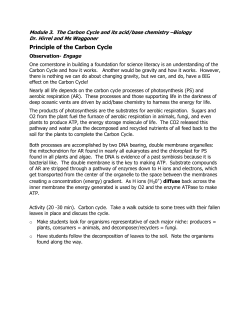 Science Lead Teacher Institute - University of Central Arkansas