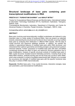 Structural landscape of base pairs containing post