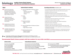 Nervous and Endocrine Systems Digital