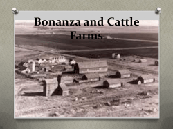 Bonanza and Cattle Farms - Bismarck Public Schools