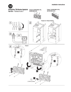 Installation Instructions, PowerFlex 750
