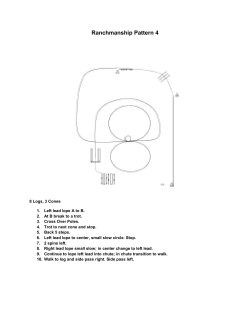 Ranchmanship Pattern 4 - Indiana Ranch Horse Association