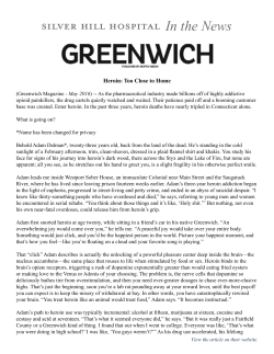 Heroin - Silver Hill Hospital