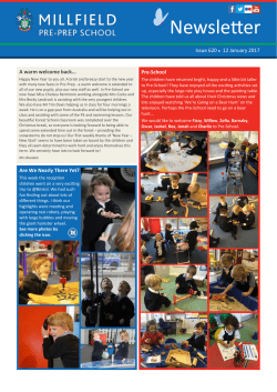 Newsletter - Millfield School