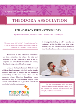 article about the Theodora Foundation