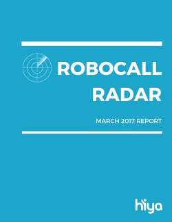 Robocall Radar
