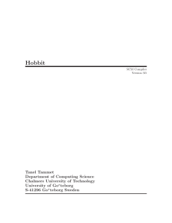 Hobbit - People.csail.mit.edu