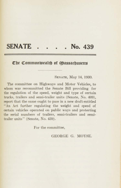 SENATE No. 439
