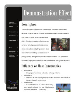 Demonstration Effect