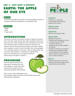 Earth: The Apple of Our Eye
