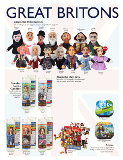 Magnetic Play Sets Magnetic Personalities Secular Saints Candles