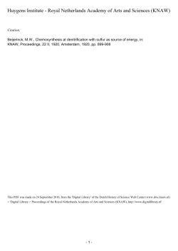 Chemosynthesis at denitrification with sulfur as source of energy
