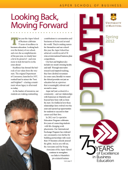 Looking Back, Moving Forward