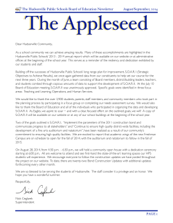 Appleseed-August/September 2014