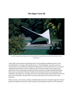 The Hypar Turns 50