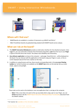How do I use SMART boards?