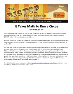 It Takes Math to Run a Circus