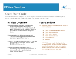 Sandbox Overview