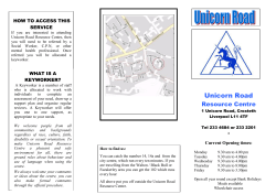 Unicorn Road - Open Objects