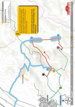 Uphill stretch with view o ver the SS S tart and with O lmedo V illage