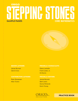 sample - ORIGO Education