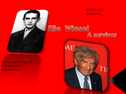 Elie Wiesel